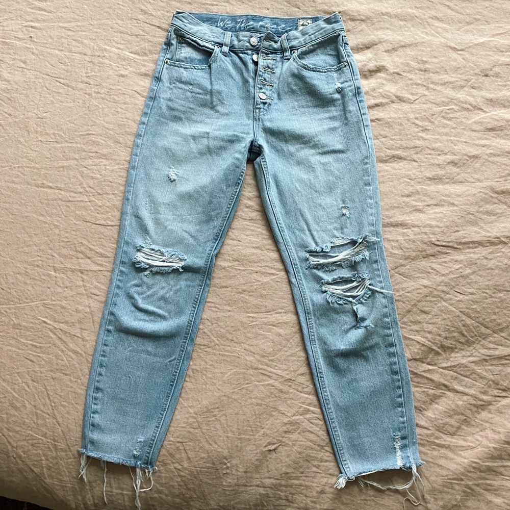 Free People Cropped Jeans